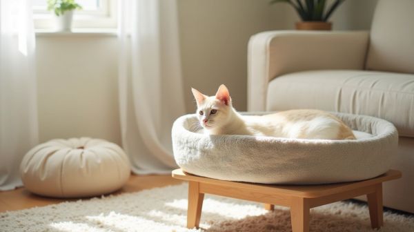 Pourquoi choisir un support gamelle chat confortable et stable ?
