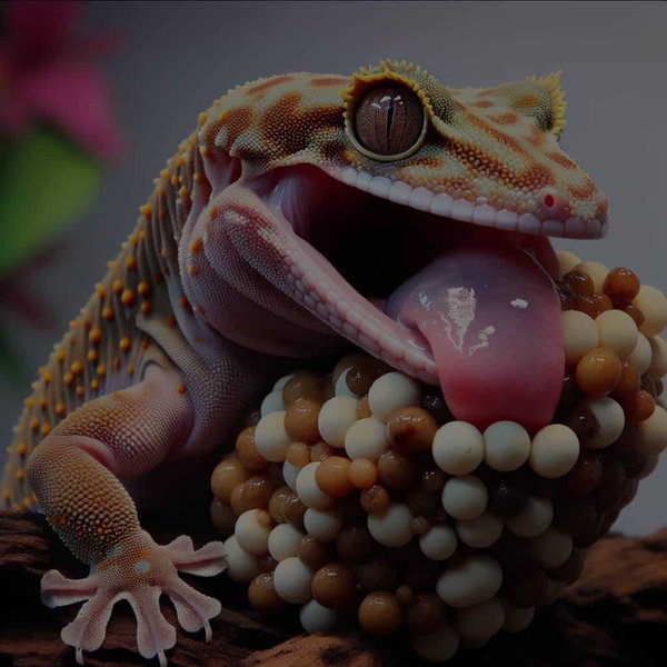 Quel est le meilleur rythme d'alimentation pour un gecko diurne géant en captivité ?